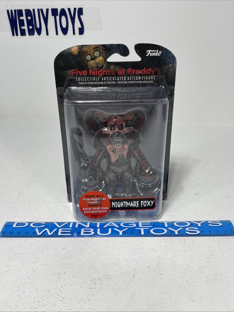 Nightmare Foxy Figure FNAF Five Nights at Freddy’s 2016 Funko New In Box