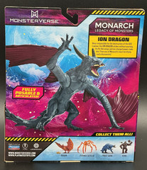 MonsterVerse Godzilla Figure Set of 3 Titanus Scylla, Mothra & Ion Dragon NIB