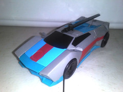 Hasbro Transformers Robots in Disguise RiD 2015 Sideswipe Toys R Us TRU Complete