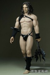 1/6 The Shocker Male Black Sexy Clothes Set Model Toy for 12″ Figure Action Body