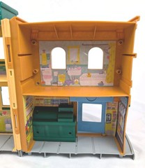 2010 Hasbro Sesame Street Hooper’s Store 123 Apartment Building Playset Only