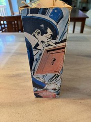 Vintage MEGO Comic Action Heroes FORTRESS OF SOLITUDE action figure Parts box
