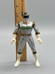 5.5″ SILVER RANGER 1998 Power Rangers in Space PRiS Vintage Action Figure Bandai