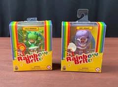 Rainbow Brite Series 2- Shy Violet & Patty O’Green Figures Cheebee