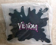 Vemon Exclusive Marvel Vemon 2pc Rubber Non-slip Black Goo Splat Coaster Set