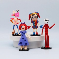 8PCS Amazing Digital Circus Figure Set Cartoon Model Toy Kids Gift