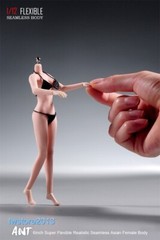 US ANT 1/12 T305B Pale Skin 6″ Seamless Female Action Figure Body Hand Foot Toys