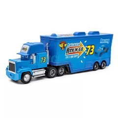 Set of 2 Disney Pixar Car No.73 REV ‘N’ GO Hauler Truck Alloy Model Car Boy Gift