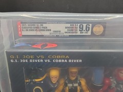 G.I. Joe Classified Series #169 Joe Diver Vs. Cobra Diver AFA U9.6 Uncirculated