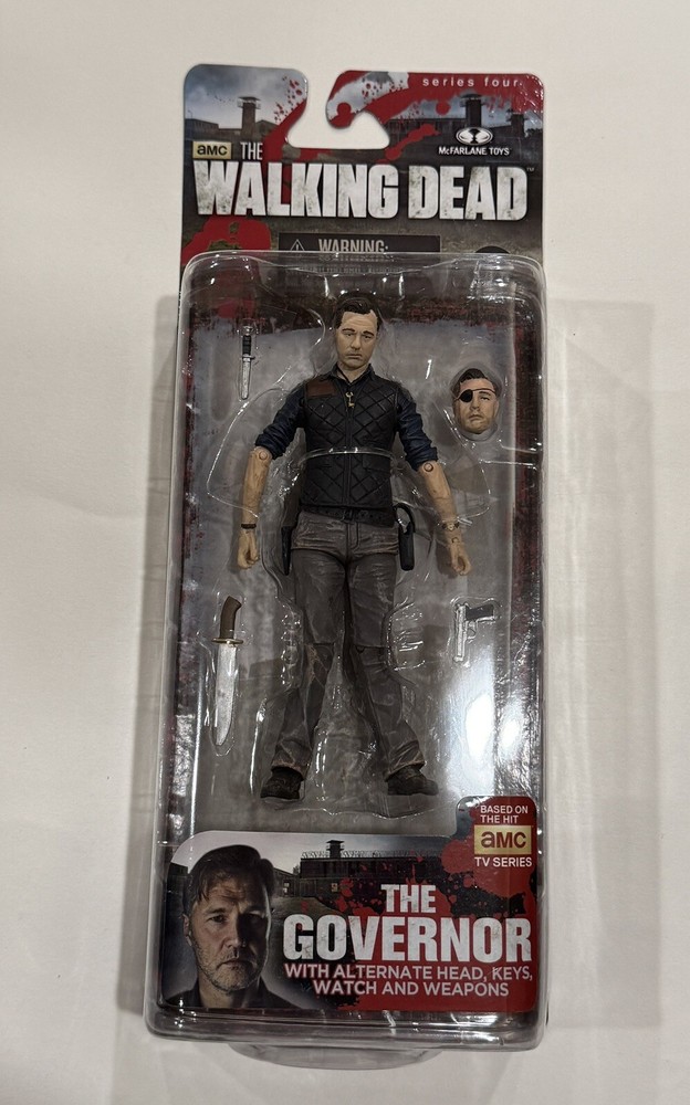 McFarlane AMC The Walking Dead Series 4 The Governor Action Figure Brand New