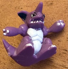 Vintage Pokemon NIDOKING 1” Mini Figure Nintendo Toy Collectible