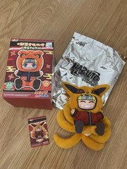 EAKI Naruto Shippuden Cute Beast Party V2 SECRET NINETAILS Top Toy Plush Pendant