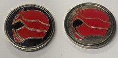 POWER RANGERS Morphicon 2014 Exclusive Challenge Coin Set Of TWO COINS
