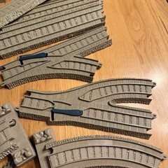 Thomas Tank 50 Piece Beige Brown Gray Trackmaster Train Tracks Lot Replacement +