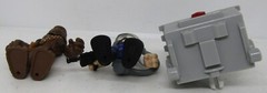 Star Wars Figures and Accessory 3-Piece Lot.