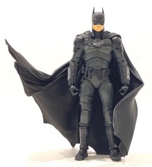 PB-MF-C-BATM: Custom wired cape for McFarlane Robert Pattinson Movie Batman