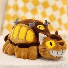 Hot 30-40cm Animation Bus Totoro Anime Peripheral Doll Soft Plush Animal Toys