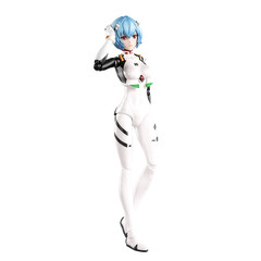 Blokees Evangelion Rei Ayanami – Fantastics Series Model Kit 73562