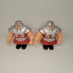 2x He Man Masters of the Universe Action Figure Ram Man 1982 Mattel Springs Work