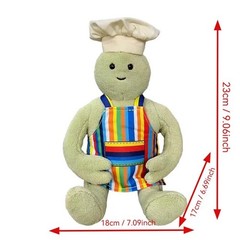 The Tiny Chef Show Plush 9.1in Tiny Chef Plushie Toy for TV Show Fans*