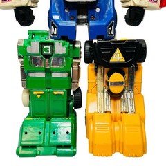 Power Rangers TURBO Carranger DX VRV ROBO MEGAZORD Rescue Megazord Bandai Japan