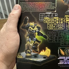 Blokees Transformers Classic Class 02 Bumblebee Model Kit Light Up-Missing Parts