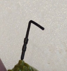 Gi joe Nightforce Lt Falcon backpack Antenna 3d printed part arah