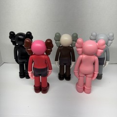 XX Eyes Vinyl Art Figures Set of 5 Designer Toy Bundle Streetwear Decor