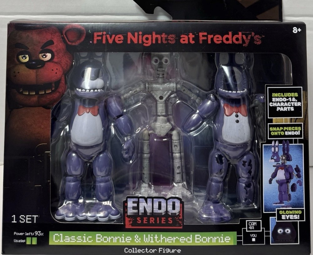 Five Nights At Freddy’s Jazware Endo Series Classic&Withered Bonnie (READ DESC)