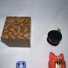 6 R0BL0X Toys Action Mini Figures With One Block And Some Weapons