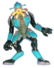 Halo 2 Teal Blue Cyan Elite Mini 2.75″ Action Figure Joyride Studios Slayer