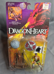 Vintage 1995 Kenner Dragonheart Hewe Action Figure MOC Sealed NIP Rare