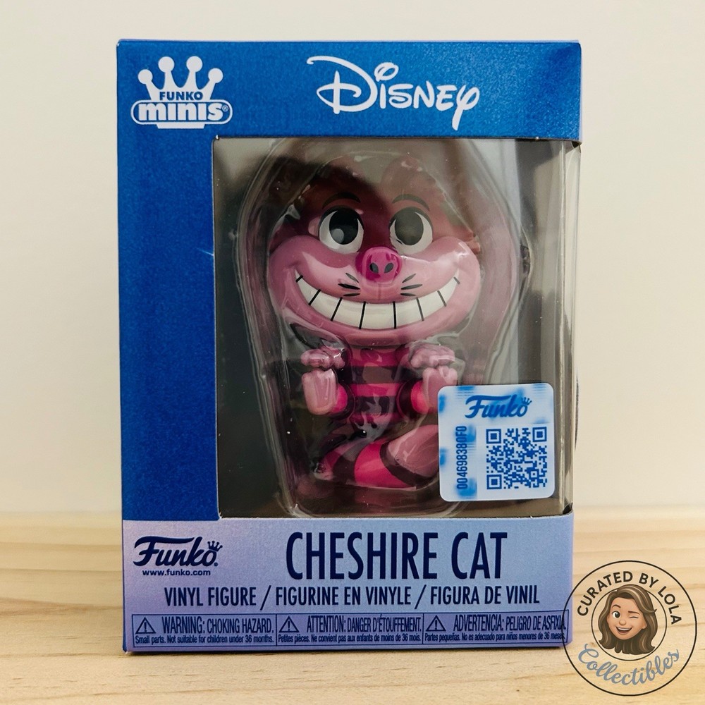 Funko Minis Disney Cheshire Cat Alice in Wonderland Vinyl Figure NIB Collectible