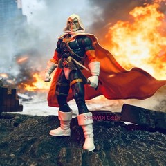 1/12 Custom Wired Cloak Cape For 6” ML Taskmaster Action Figure (No Figure)