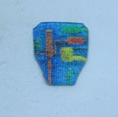 REPRO 1986 BATs LENTICULAR Chest Decal Weapon/Accessory GI Joe