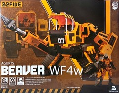 Acid Rain 1/28 B2 Five Agurts Beaver WF4w Vehicle Switch Between 2 Forms