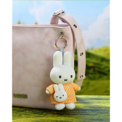 VIPO Miffy Plush Pendant Doll Miffy Bunny Soft Cute Bag Charm Keychain