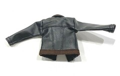 PB-JKT-RH-BK: 1/12 Black Leather Jacket for McFarlane DC Red Hood (No Figure)