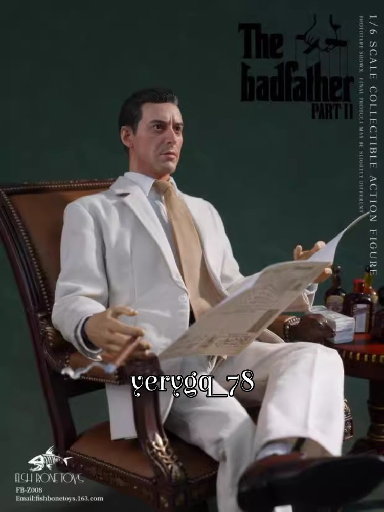 FISH BONETOYS The Godfather Michael Corleone 1/6 Action Figure Model Toy InStock