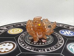 Bakugan Battle Brawlers B2 Pyrus (Subterra)Translucent Laserman VHTF