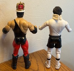 JERRY LAWLER vs ANDY KAUFMAN rare WWE wrestling lot Classic Superstars FIGURES