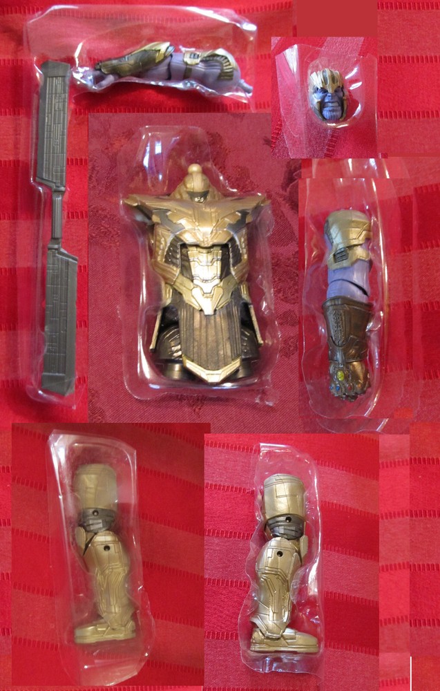 Marvel Legends 2019 ARMORED THANOS PIECES Loose 6″ Avengers Endgame BAF Parts