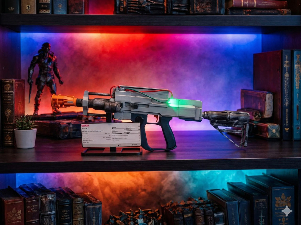 ARC Raiders Bobcat 4 LED Display Model – 3D Printed Sci-Fi Collectible – Gaming