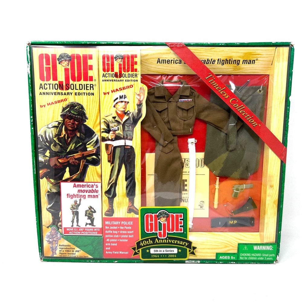 GI Joe 40th Anniversary Ed. Military Police 5th In Series