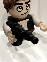 3D printed HAN SOLO & CHEWBACCA custom chunky figure – 6.5 inches – Star Wars