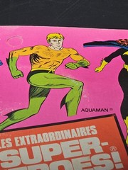 Vintage 1979 Mego Wgsh Batman French Card Worlds Greatest Super Heroes Damaged
