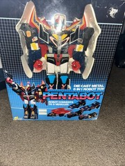 Pentabot Diecast Metal 6 in 1 Robot Toy Royal Condor Toys 1985 Read Description