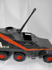 Armored Attack Adventure Vehicle 100% Complete A-Team 1983 Galoob Tank