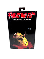 NECA Horror Friday The 13th Final Chapter Jason Voorhees OPENED Action Figure