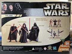 Hasbro Star Wars Commemorative Episode III Collection 2 Of 3 Vader Palpatine +++